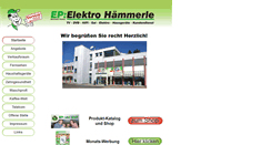 Desktop Screenshot of ep-haemmerle.de